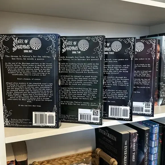 Oop The Unseelie Prince Maze Of Shadows 1-4 Series By Kathryn Ann Kingsley - Picture 2 of 6